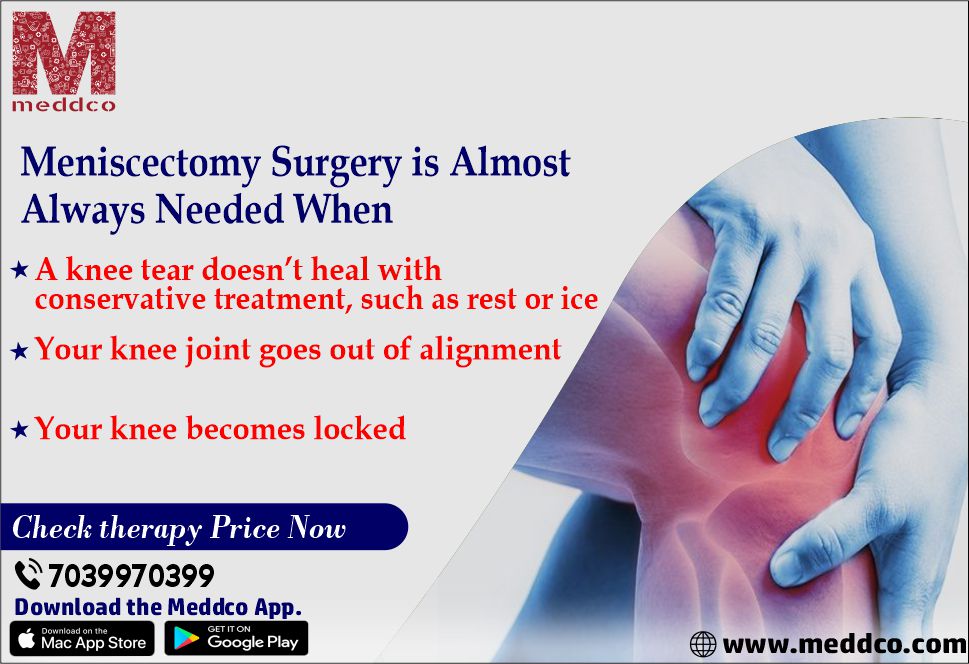 A complete knowledge about Meniscectomy