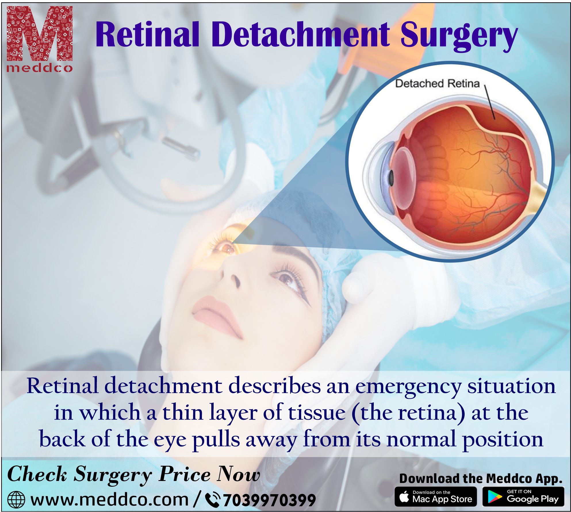 Retinal detachment surgery - An Overview
