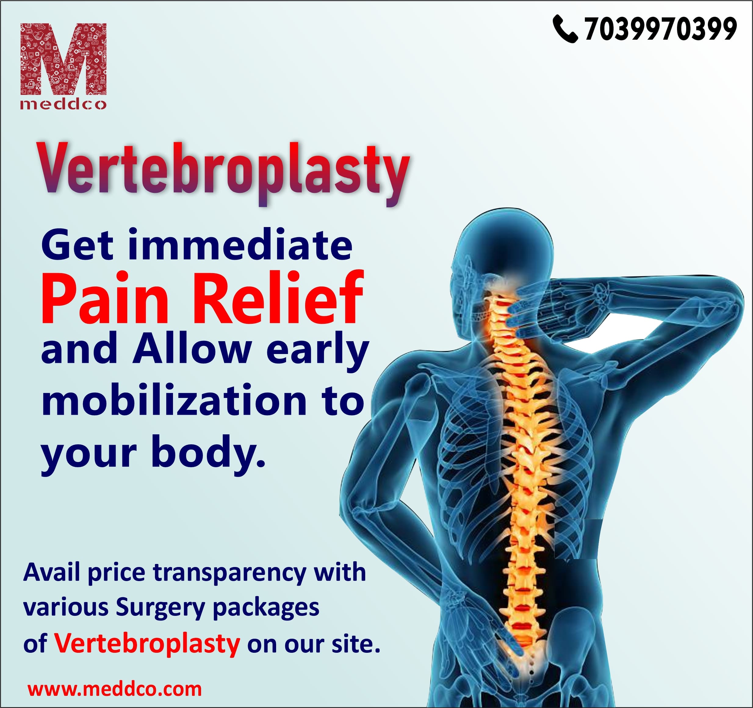 Improve the quality of your life with Vertebroplasty.